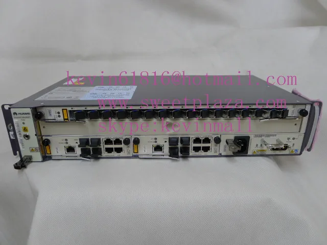 Hua wei GPON OLT MA5608T с 2 * MCUD + 1 MPWD 1*16 портами GPFD C +|olt|olt gpon |