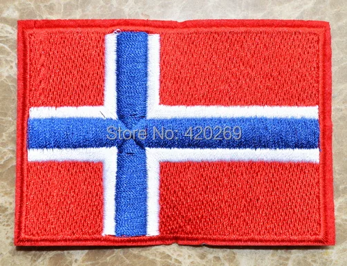 Горячая распродажа! ~ Нашивки в виде флага Северной скандинавской Европы пришиты