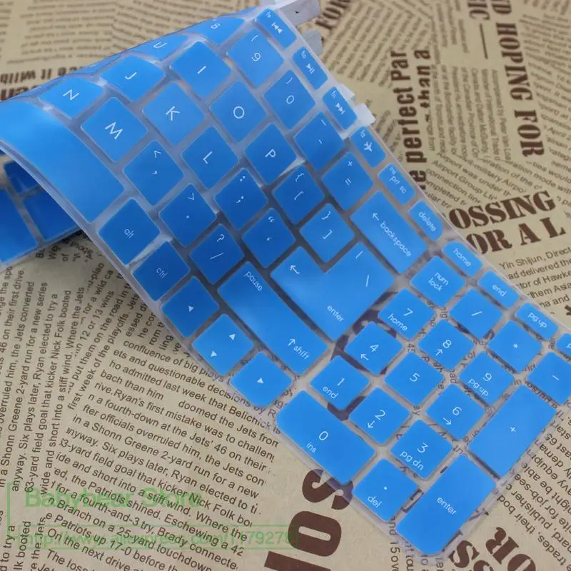 15 6 дюймовый силиконовый чехол для клавиатуры ноутбука HP Pavilion Gaming NB WASD AD006tx BC011tx