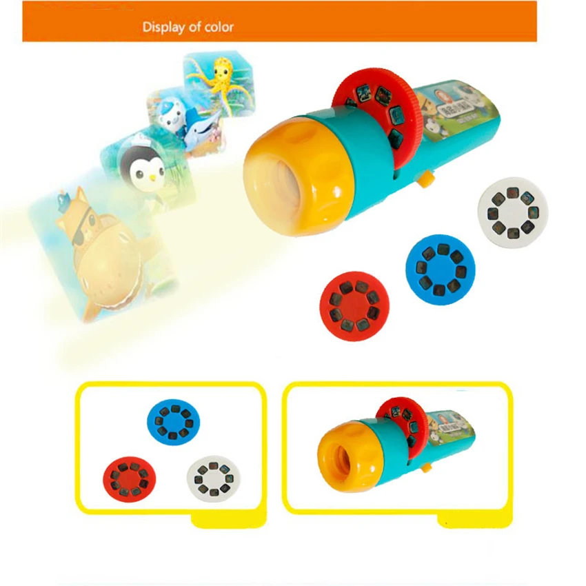 Милый ребенок мультфильм История животных проекционная лампа Дети раннего