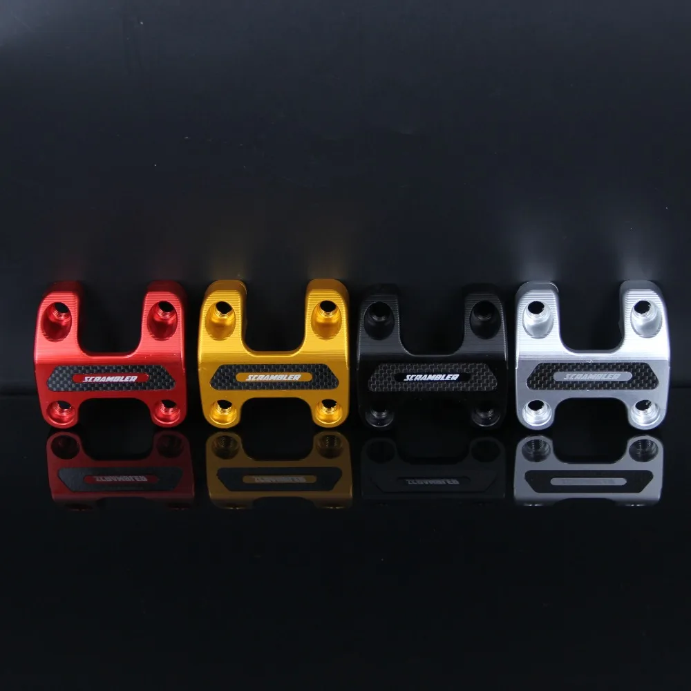 RiderJacky D28MM мотоцикл CNC зажим Кронштейн верхней части для Ducati скремблер F. T. BRASIL 800