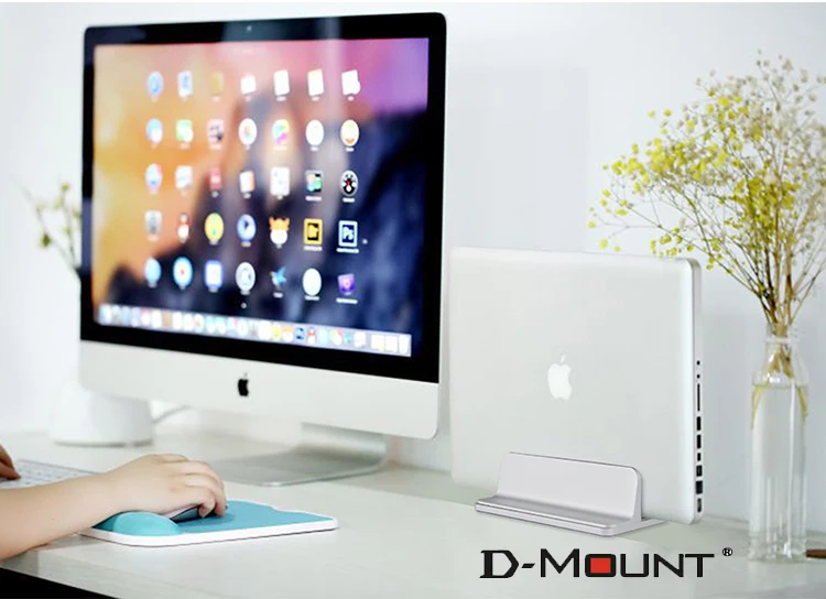 D-MOUNT Универсальный DL-N17 алюминиевый планшет Вертикальная Базовая Подставка настольная подставка Регулируемая ширина