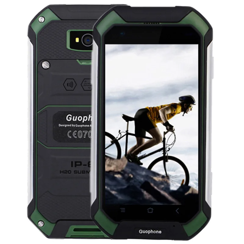 GuoPhone V19 смартфон на Android MTK6580 четыре ядра экран 4 5 дюйма 1 ГБ ОЗУ 8 Гб ПЗУ IP68 прочный