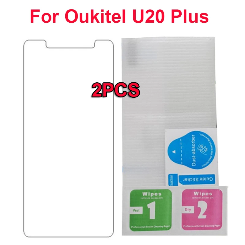 Защитное стекло для Oukitel U20 Plus 2 шт. закаленное U 20 пленка телефона с защитой от