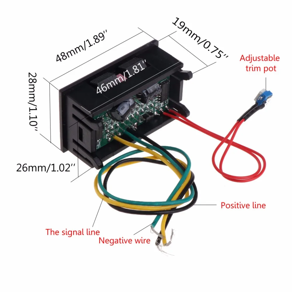 12V Универсальный мотоцикл масла измеритель масштаба светодиодный мазута
