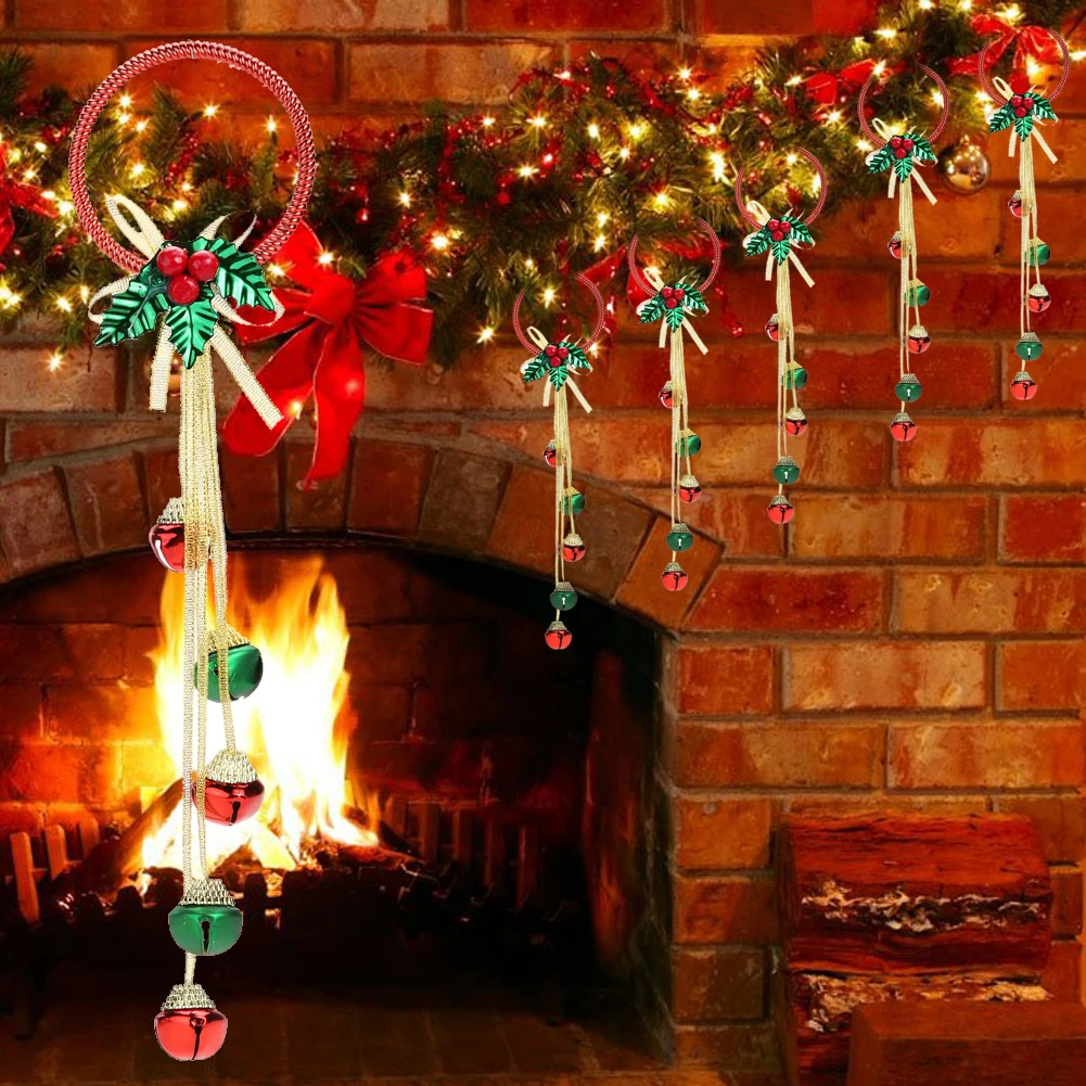 Украшения Navidad Висячие колокольчики украшения Рождественская елка для вечерние