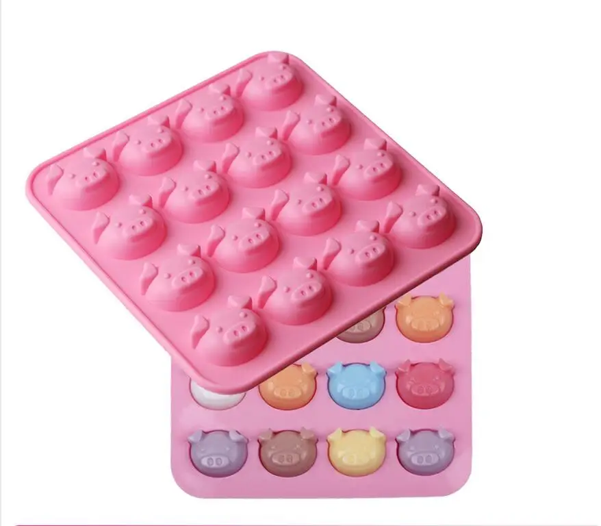 

100 шт., силиконовая форма для выпечки, с 16 отверстиями