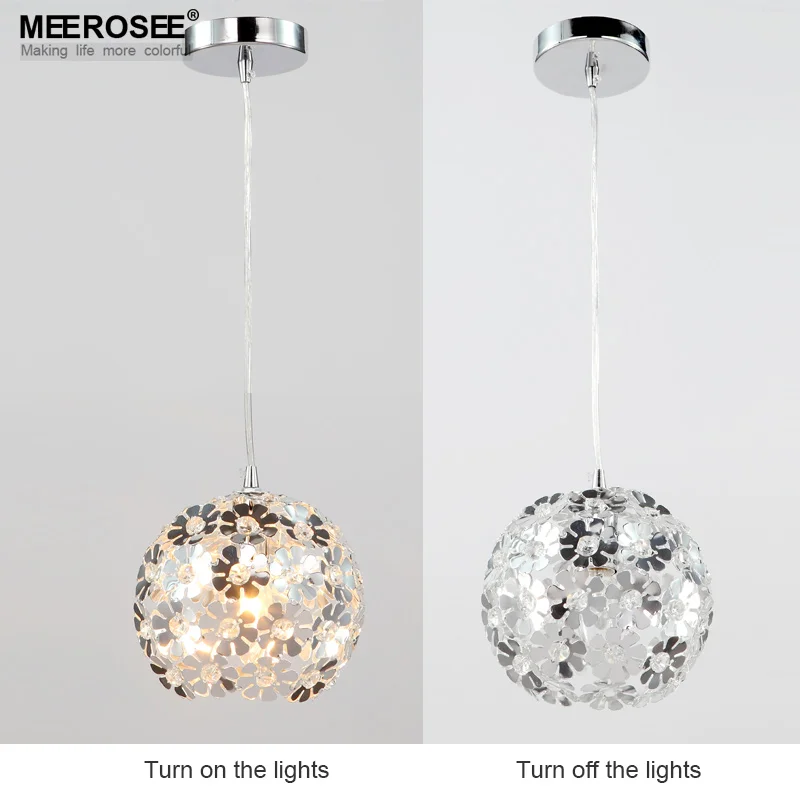 Красивая осветительная арматура алюминиевая Подвесная лампа хрустальный