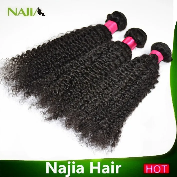 2015Cheapest Kinky Curly Hair Weaves lovely hair 3pcs/lot for beautiful woman |