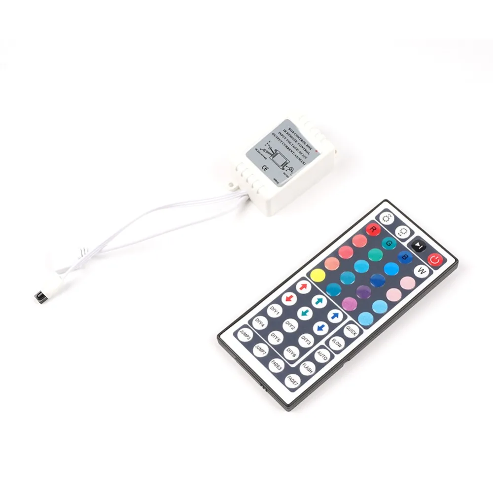 Светодиодный контроллер 44keys ИК RGB регулятор линейного светильника диммер DC12V 6A для RGB Светодиодные ленты 3528smd 5050smd