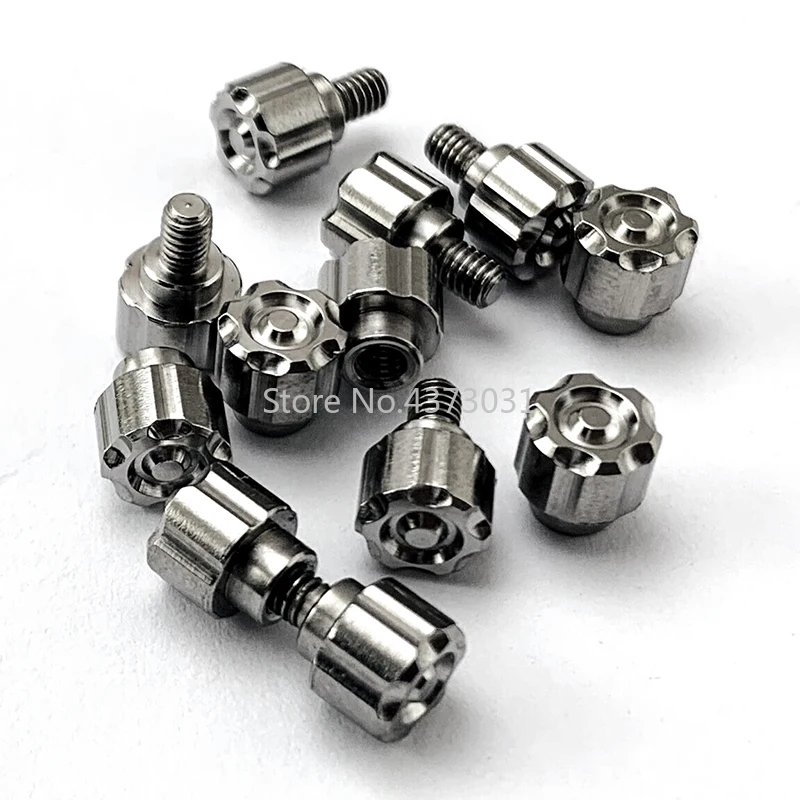 1 шт. папка для дисков из титанового сплава кнопка ножа с ЧПУ винт открытия и