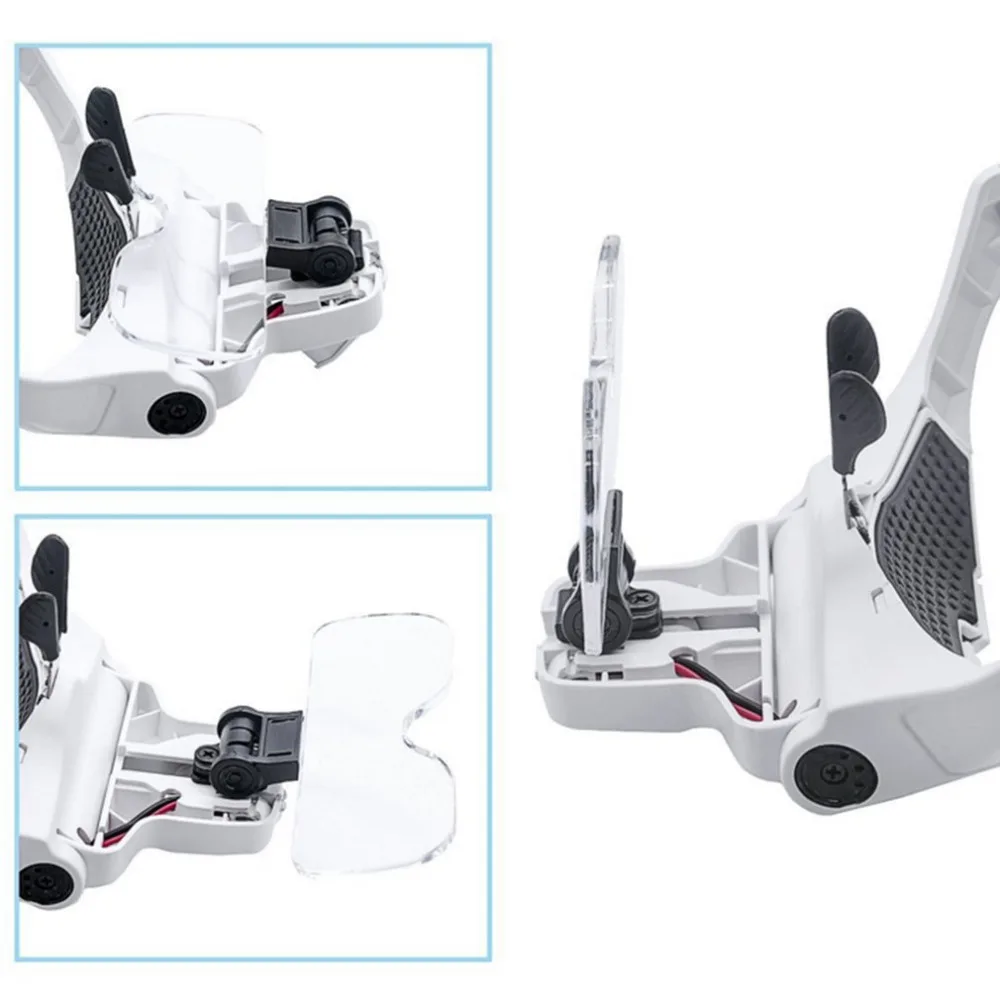 Лупа с креплением на голову пять штук из пяти различных увеличительных линз два