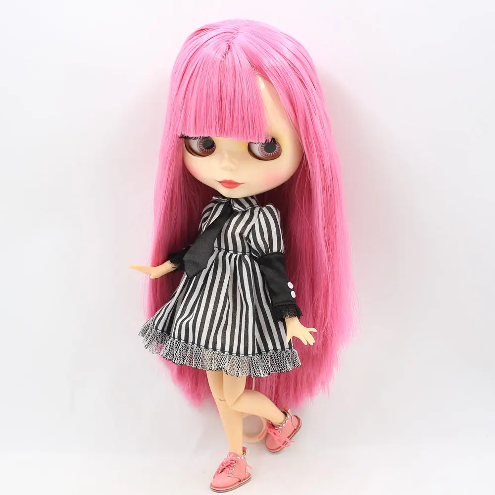 Кукла блайз ICY DBS Серия № 260BL2277 с розовыми волосами и белой кожей 1/6 BJD ob24 аниме