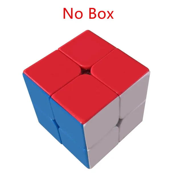 white 2x2 магический куб, оригинальная коробка, Профессиональная игра, скоростной куб, головоломка, игрушка для детей, развивающие игрушки - Цвет: white