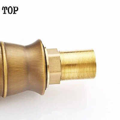 Смеситель для ванной комнаты в стиле лебедя античный бронзовый латунный |