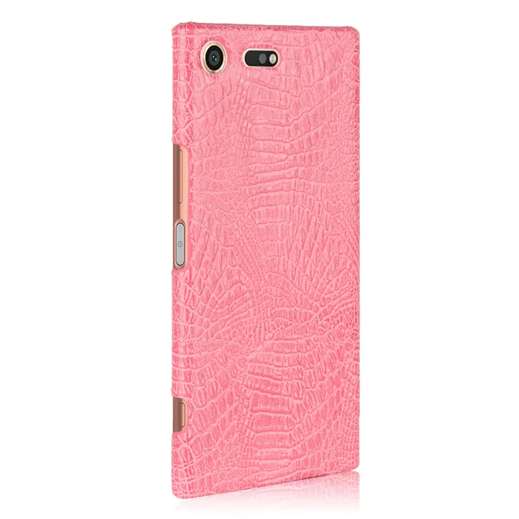 Pink Subin Новое поступление для sony Xperia XZ1 Compact G8441 чехол 4,6 дюймов роскошный чехол из искусственной кожи крокодила чехол для телефона s - Цвет: Pink