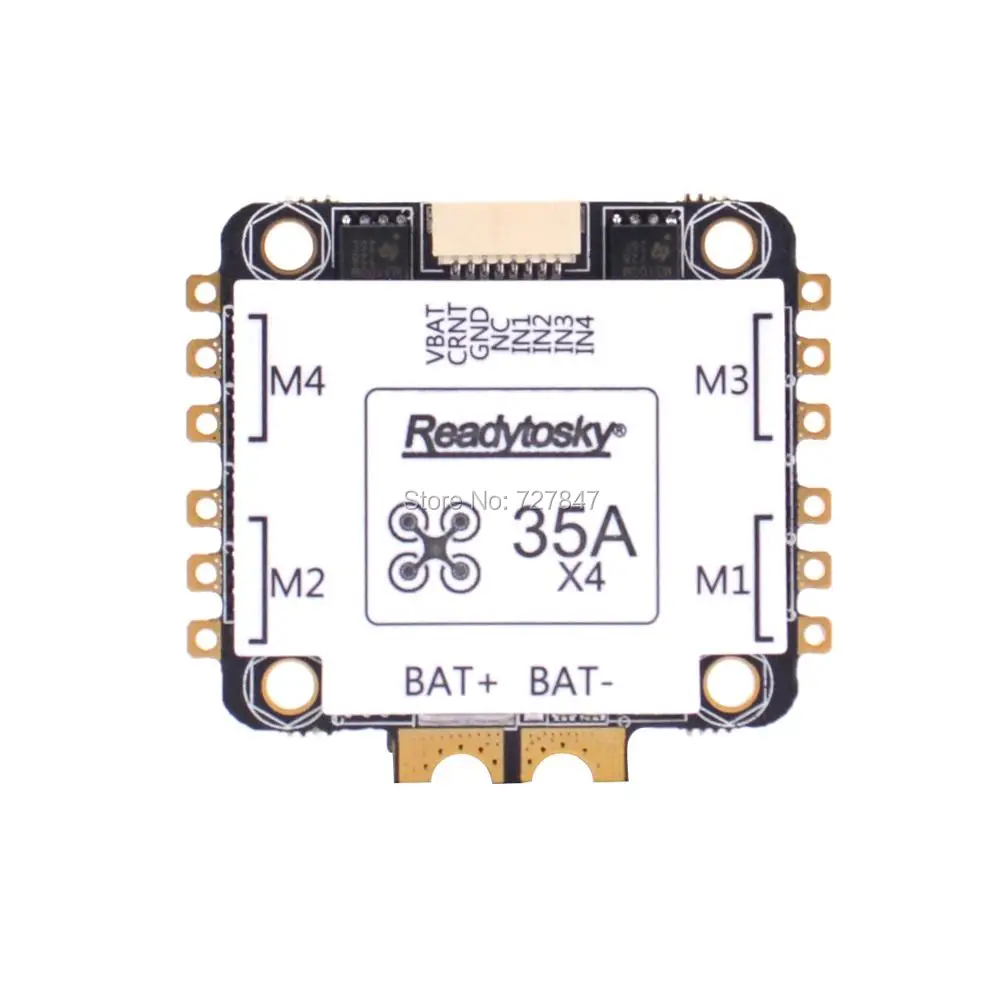 REV35 35A BLheli_S 2-6S 4 в 1 ESC встроенный датчик тока для RC Racer Racing FPV Drone запчасти