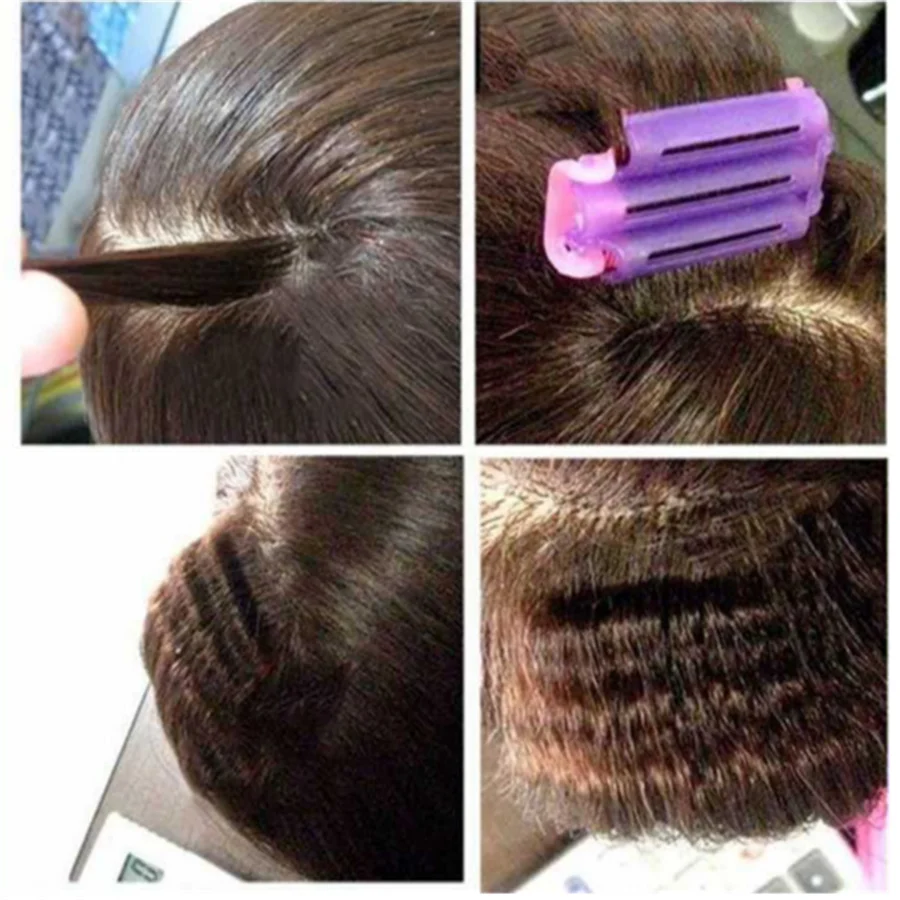 36 шт. волнистые пушистые заколки для корней волос Стайлинг салона барные стержни