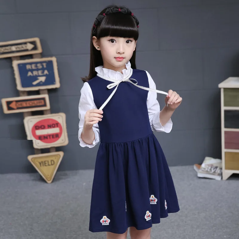 Girl Long Sleeve Dress New Pattern Princess Children's Kids Dresses | Детская одежда и обувь