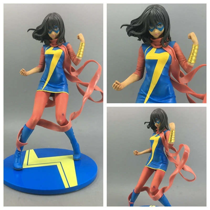 Kotobukiya Marvel bisujo мисс Марвел Капитан Marvel свободная фигурка игрушка кукла Brinquedos Фигурки подарок