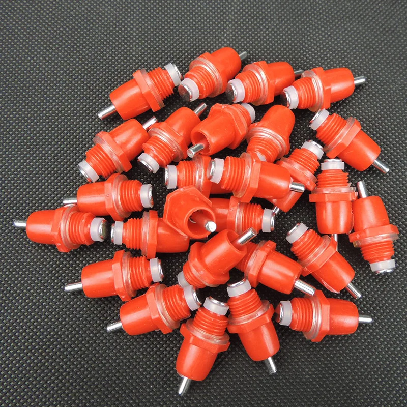

Chicken Nipple Spring Drinking Poultry Duck Quail Birds Drinking Innerspring And Pet Breeding Drinking Water Equipment