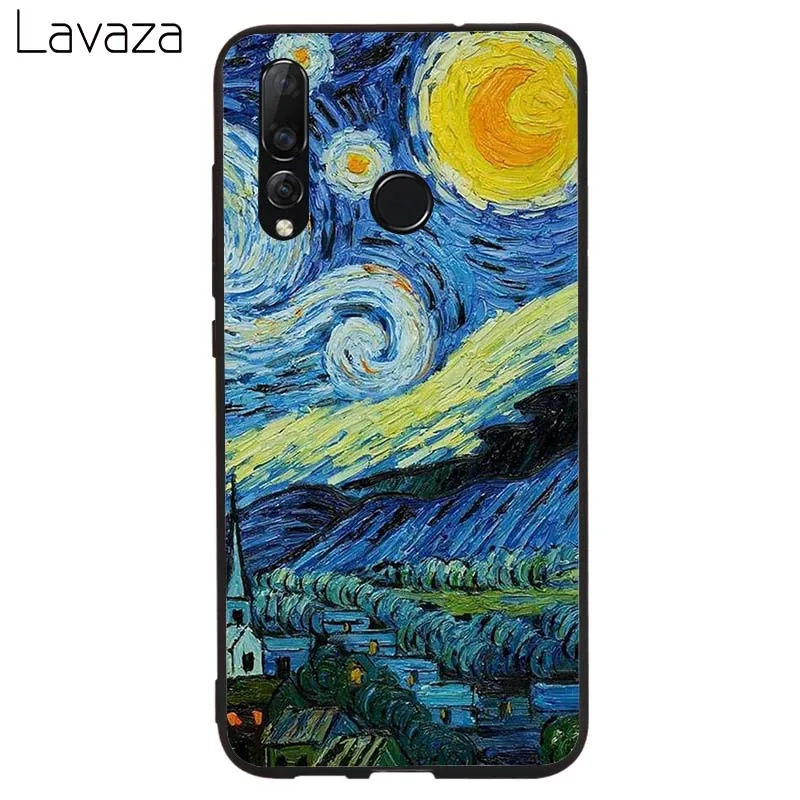 Мягкий чехол Lavaza Van Gogh для Huawei Honor 6 7A Pro 7C 8C 7 8X 8 9 10 lite Note10 |