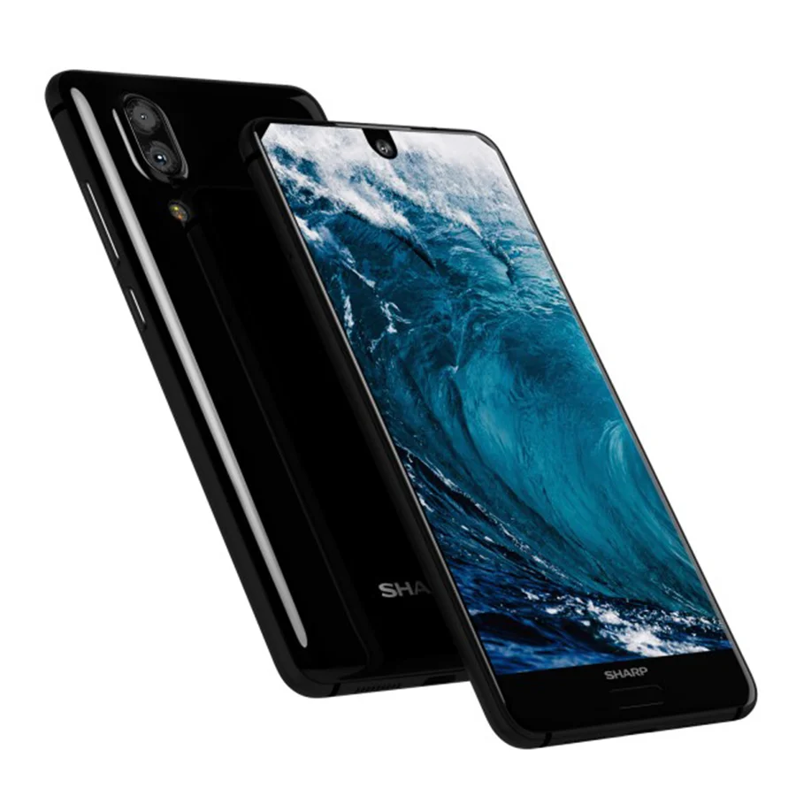 Смартфон SHARP AQUOS C10 S2 с Android 8.0 FHD+ дисплей 5 дюйма 4 Гб + 64 восьмиядерный Snapdragon 630 Face ID NFC