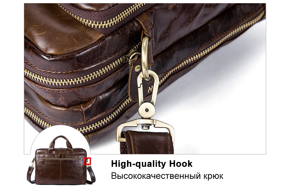 Westal сумка мужская через плечо сумка для документов мужские сумки из натуральной кожи сумка мужская кожа ноутбук Кожаные портфели мужчины портфель мужской бизнес 9207