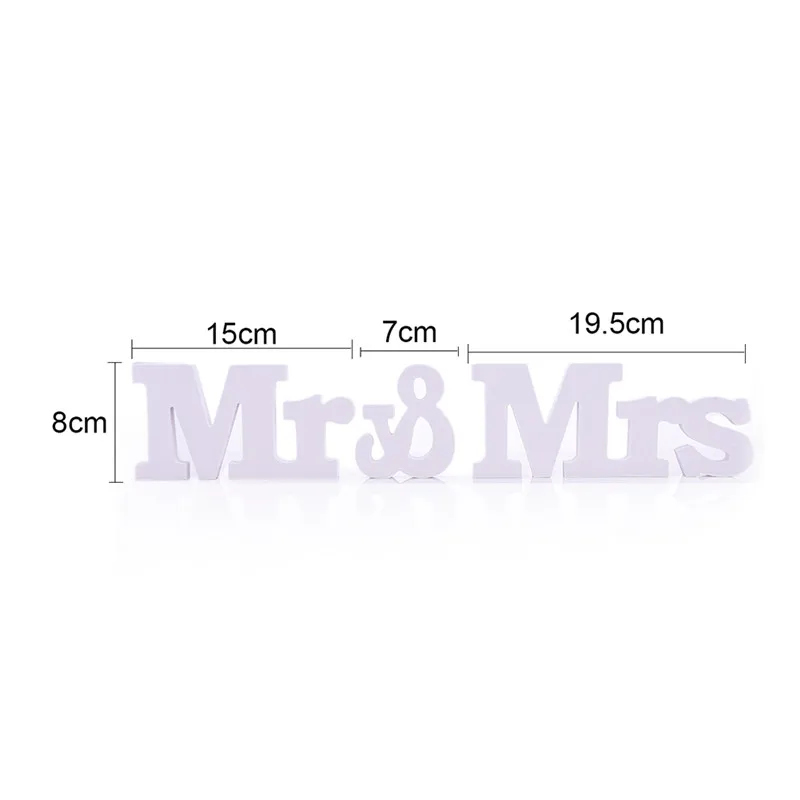 Милый декор стола Mr & Mrs бесплатная доставка|decoration accessories|wedding signsmr mr |