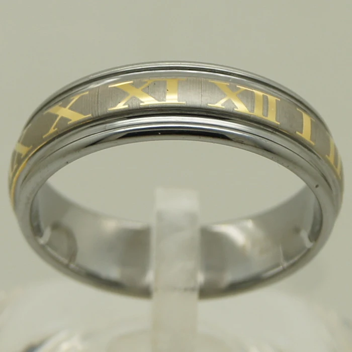 Позолоченное римское кольцо no.s блестящее и стойкое к царапинам