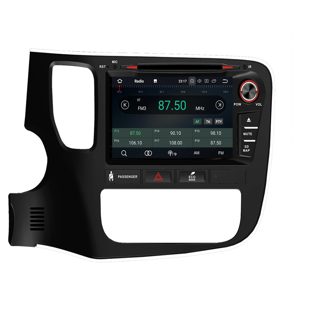 Высокое качество 8 &quotAndroid 10 магнитофон автомобильный DVD GPS для MITSUBISHI OUTLANDER 2014 2017