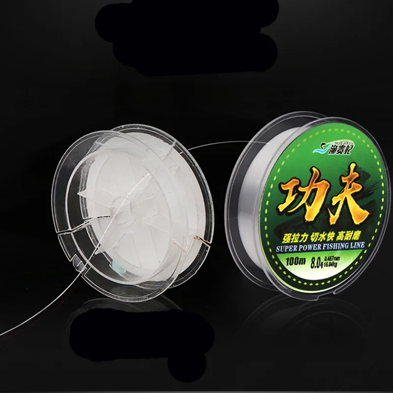 Инструменты для рыбалки на открытом воздухе 100 м сверхпрочный нейлоновый