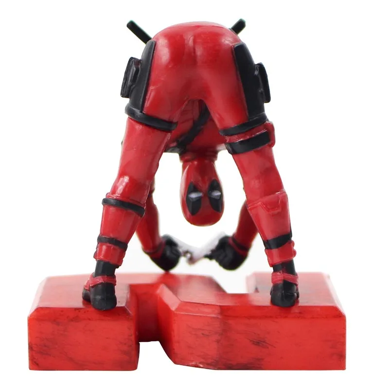 style 2 Marvel фигурка Дэдпул 2 забавное моделирование ПВХ Фигурки игрушки автомобиль украшение дома куклы - Цвет: style 2