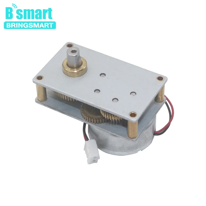 Bringsmart ZB4124 300 мини мотор с редуктором постоянного тока 6 в 27 дюймов миниатюрный
