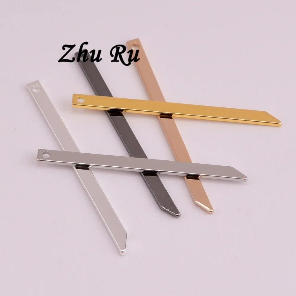 ZHU RU 20 шт./лот 30*2 мм длинные стержневые палочки-наклейки наконечник прямоугольной