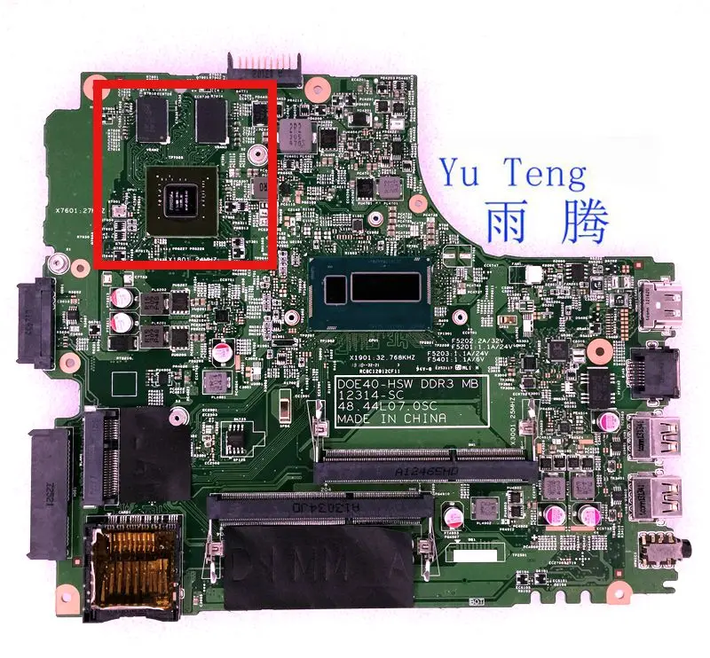 

For DELL Latitude 3440 L3440 Laptop Motherboard with I3 cpu mainboard