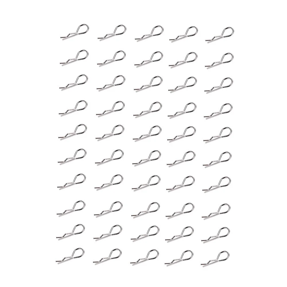 10 шт. R type зажимы для корпуса с алюминиевым креплением 1/10 RC автомобиля