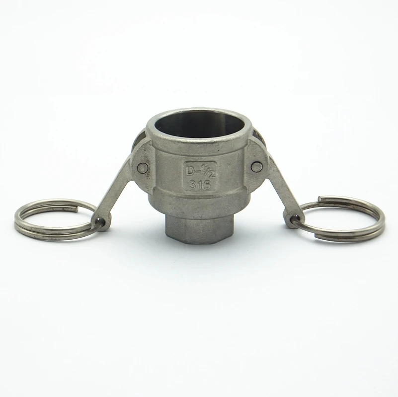 3/4 &quotBSP Женская нить x 33 мм ID Camlock 304 нержавеющая сталь D Тип розетка Cam замок штуцер