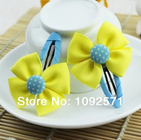2014 new Korean baby hair accessories Korea jewelry cloth bow hairpin BB clamp small children | Детская одежда и обувь
