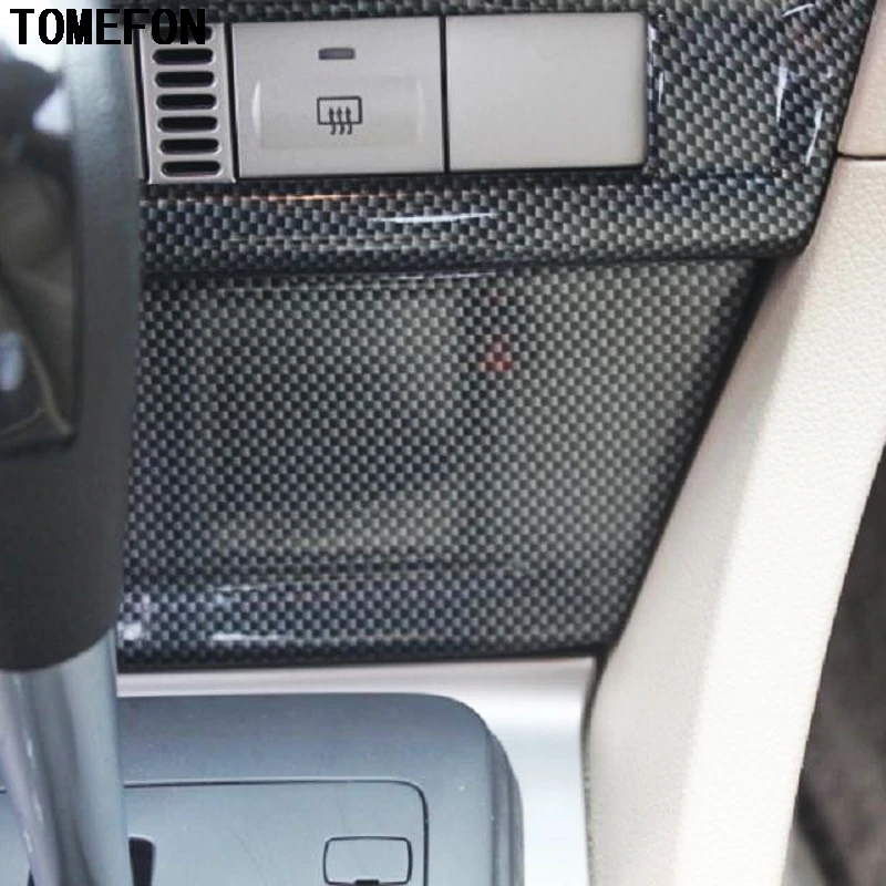 TOMEFON 7 шт. для Ford Focus 2009 2010 2011 ABS углеродное волокно краска внутренняя дверная ручка