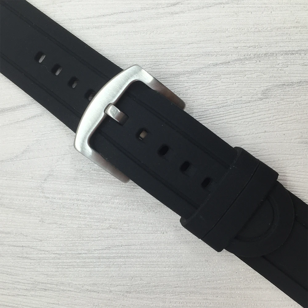 Умный ремешок для часов 22 мм из стали Pebble 2 качественный силиконовый мужчин