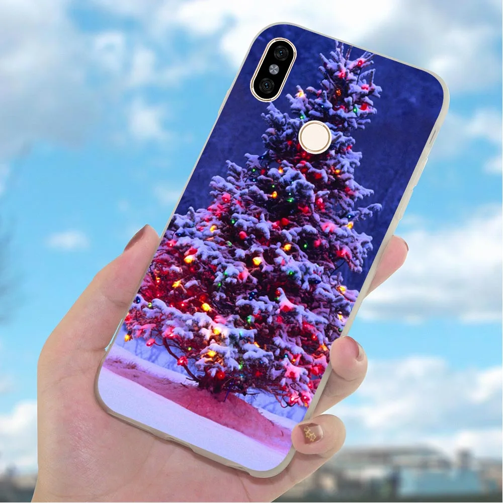 Чехол для телефона Redmi Note 6 Рождественский чехол 4X A2 A1 4A Plus 5A Prime 6A 7 5 Pro Xiaomi Mi 9se 9 11 Lite