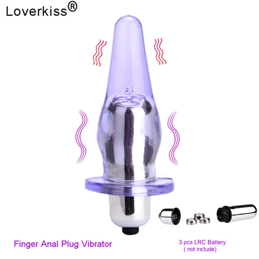 Вибрирующая Анальная пробка вибратор для мужчин и женщин Анальный вибрирующие