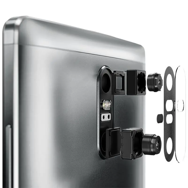 Lenovo phab2 плюс 6 4 дюймов PB2 670N телефона android двойной камеры заднего вида LTE MT8783 3 ГБ