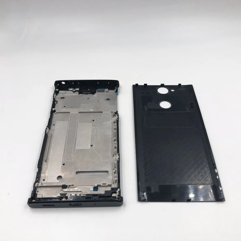Оригинальная средняя передняя рамка Корпус для Sony Xperia XA2 H4133 H4131 H4132 + запасные