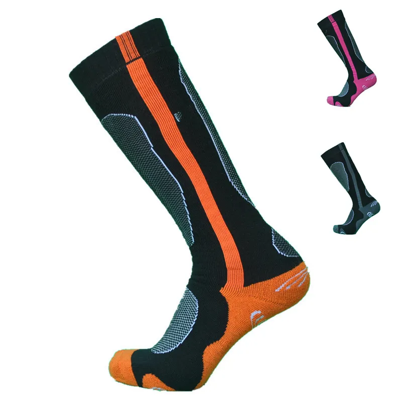 1 пара европейские плотные махровые зимние термо носки длинные для сноубординга