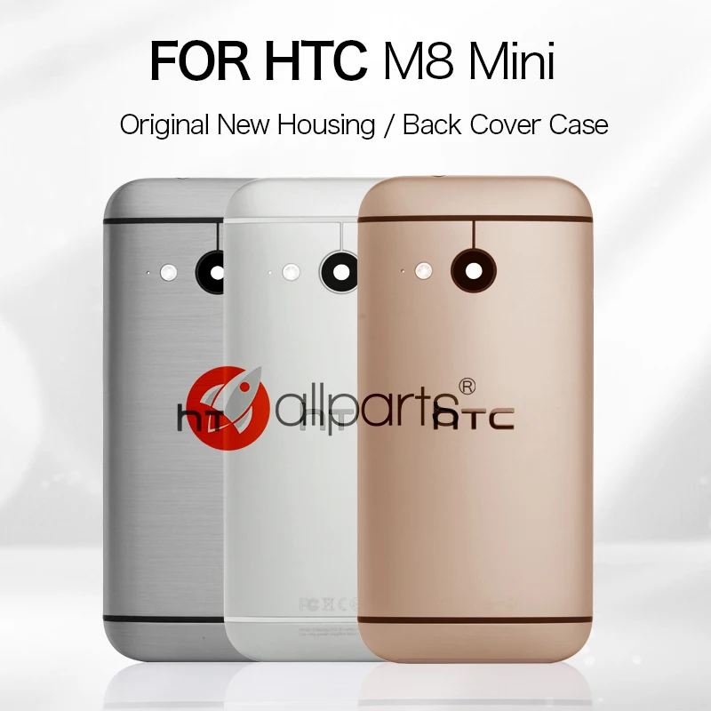 Задняя крышка для HTC One M8 Mini 2 Оригинал на батарею золотой|Корпусы и рамки для