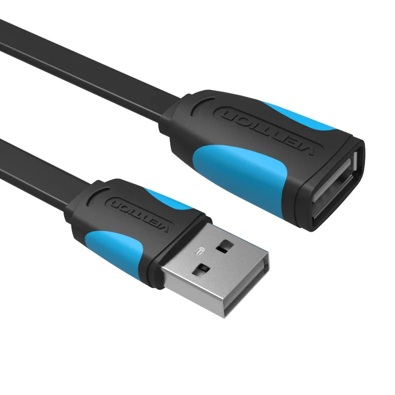 Vention USB 2.0 Male to Female Extension Data Extender Charge Extra Cable for iphone 4 5 6 Plues Samsung | Электроника