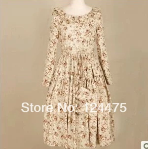 Платье винтажный цветочный принт 50 s кантри фермы стиль булавка вверх качающиеся