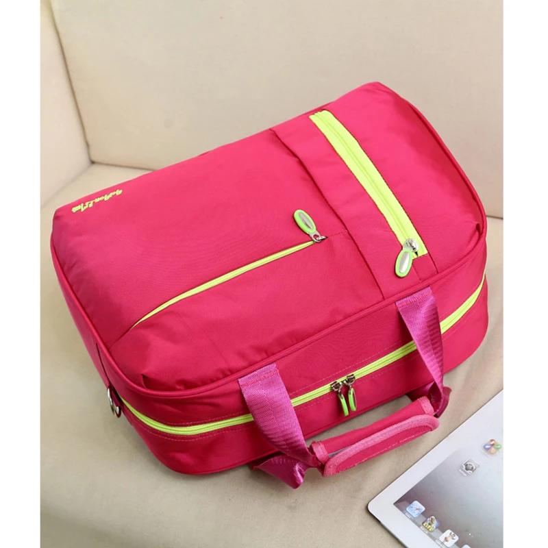 Large Oxford Women Travel Bags Waterproof Female Shoulder Bag Luggage Handbag Weekend Travel Bags For Women 10T